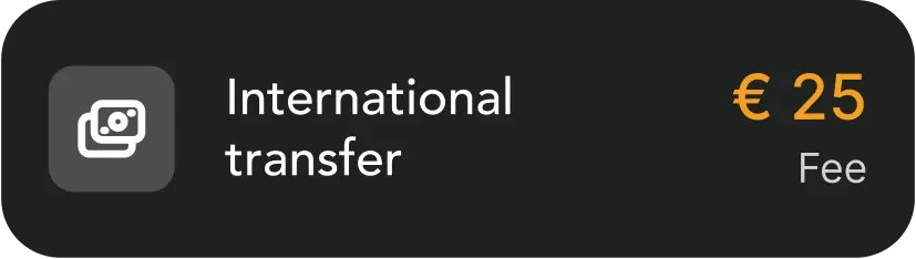 Transfer fee