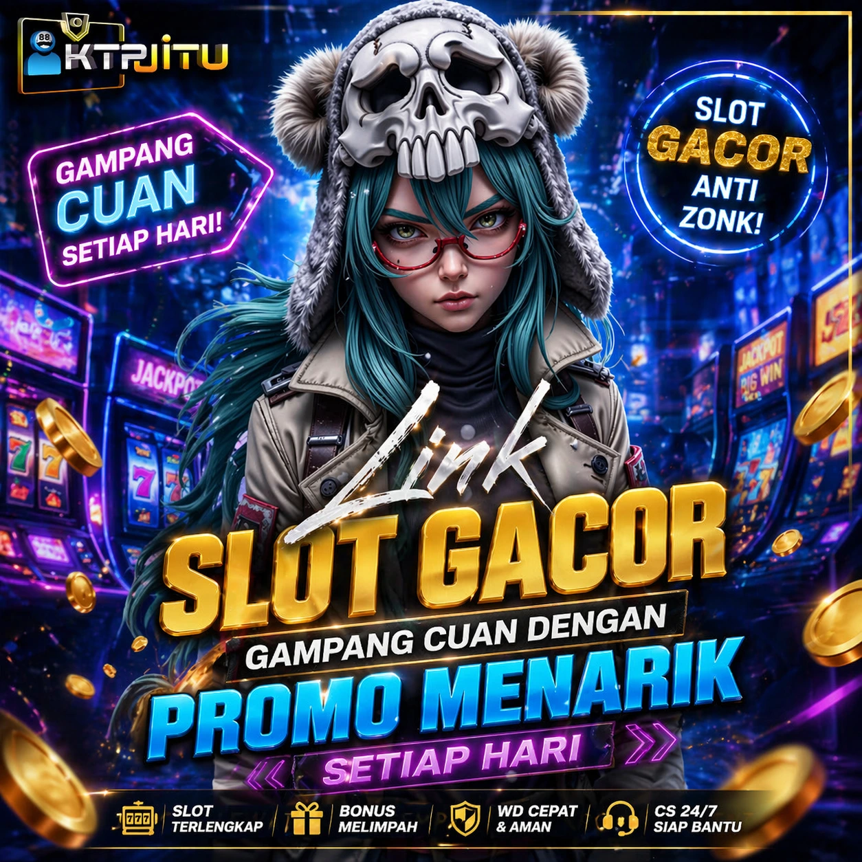 Galeri foto KtpJitu - Link Slot Gacor Gampang Cuan Dengan Promo Menarik Setiap Hari di Jakarta